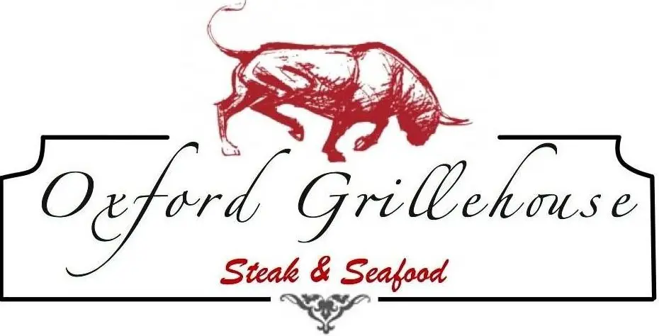 A red and black logo for a restaurant called lord griller.